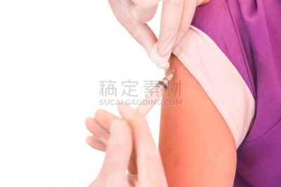 注射器,健康保健,背景分离,病人,文件,白色背景,特写,注射