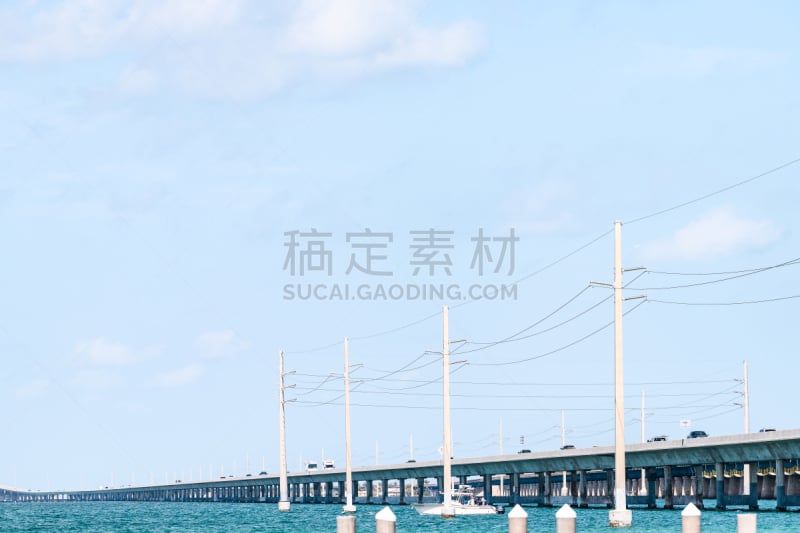 交通,大西洋,跨海公路,马拉松赛跑,水,路,地形,七里桥,佛罗里达群岛,海上航道