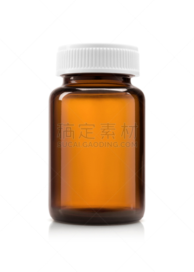 褐色,营养品,瓶子,空白的,玻璃,垂直画幅,无人,维生素,科学,特写