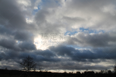 自然,天空,利河,芳香的,雪,早晨,纯净,夏天,草,白色