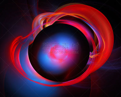 绘画插图,分形,抽象,创造力,计划书,引力波,天体物理学,万有引力场,活力,科学实验