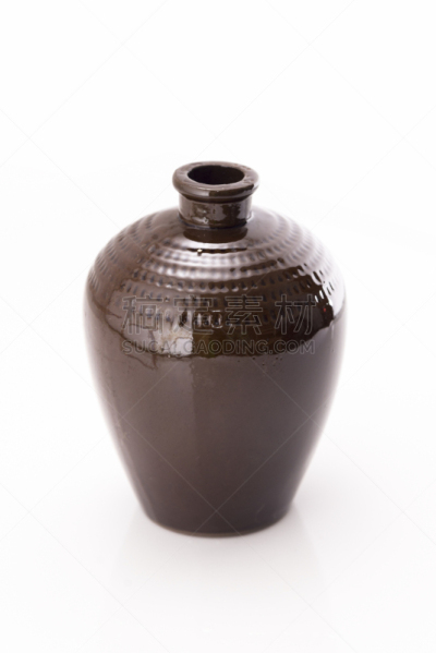 瓷器,水壶,垂直画幅,静物,无人,白色背景,含酒精饮料,广口瓶,影棚拍摄,摄影