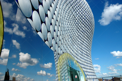 bullring shopping centre,伯明罕,斗牛场,伯明翰,屏风门,天空,水平画幅,银色,无人