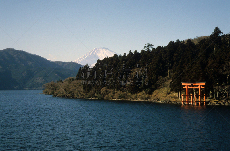 富士山,富士箱根伊豆国立公园,看,自然,天空,里山,水平画幅,地形,雪,无人