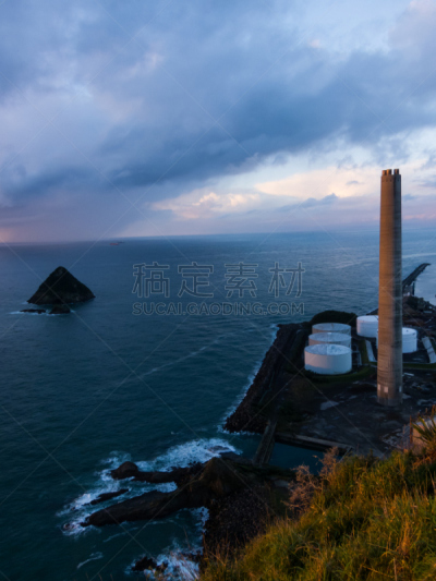 塔拉纳基大区,海岸地形,新普利茅斯,塔拉纳基山,新西兰,垂直画幅,海岸线,寒冷,无人,摄影