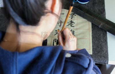 汉字,工作年长者,书法,东南亚人,平和,中国人,墨水,人的头部,画笔,中国
