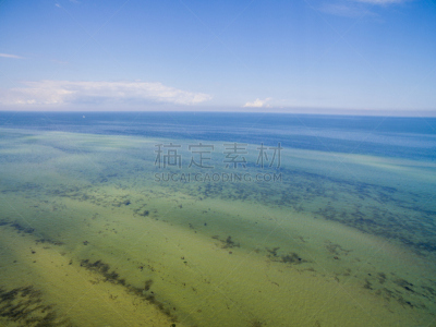 波罗的海,天空,海景,蓝色,岛,德国,看风景,背景,自然美,提门多夫