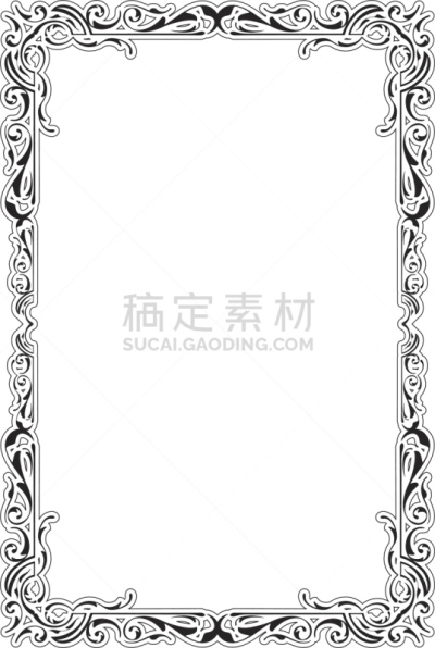 华贵,边框,新的,巴洛克风格,华丽的,螺线,仅一朵花,复古风格,古典式,装饰物