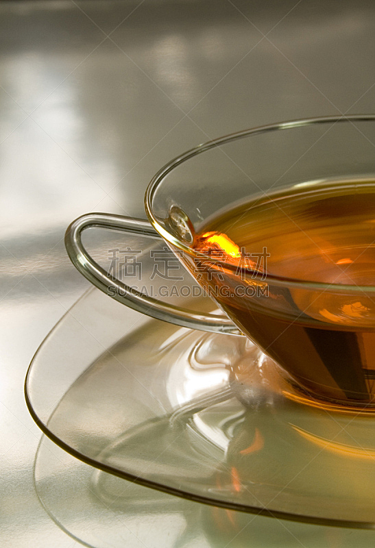 茶杯,垂直画幅,褐色,早餐,无人,热饮,玻璃,玻璃杯,饮料,茶