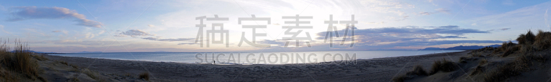 全景,托斯卡纳区,海洋,格罗塞图省,近海岸牧羊犬,水,水平画幅,云,无人,厄尔巴岛