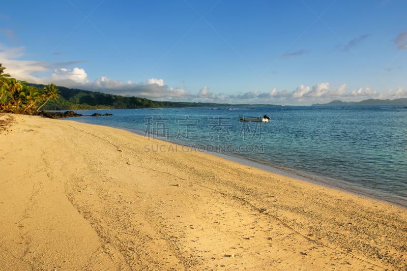 海滩,taveuni,沙子,乡村,斐济,度假胜地,水平画幅,南太平洋,旅行者,户外