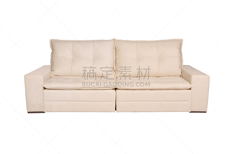 沙发,现代,米色,羊皮,分离着色,高雅,华贵,舒服,图像,座位