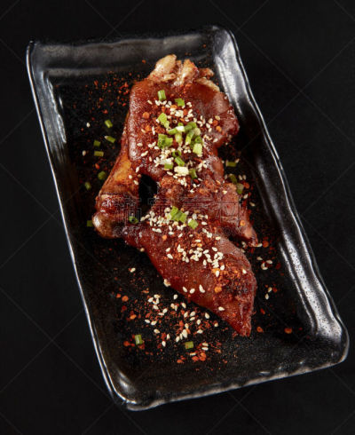炖食,辣椒,爪,格子烤肉,热,清新,烤的,食品,餐具,餐馆