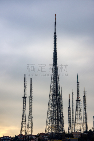 收音机,组图,伊斯坦布尔,垂直画幅,天空,风,接力赛,云,电话机,无人
