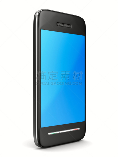 电话机,白色背景,分离着色,图像,三维图形,垂直画幅,新的,消息,无人,通用分组无线业务