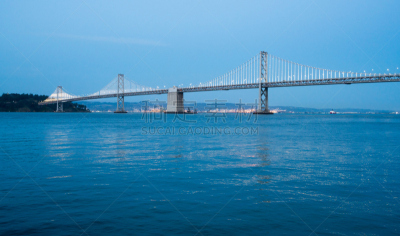 海湾大桥,夜晚,金银岛,旧金山财政区,奥克兰,湾区,倒影湖,水,天空,新的