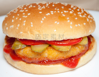 汉堡包,牛肉汉堡,咖啡馆,咖啡店,水平画幅,番茄酱,黄芥末,商务餐,香草蛋黄酱,岂彻姆