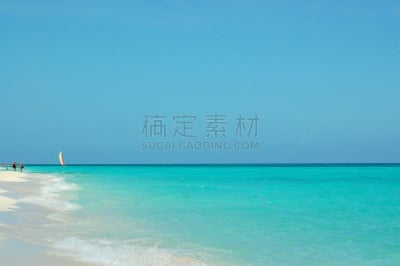 加勒比海,the cayes,自然,天空,古巴,休闲活动,水平画幅,沙子,无人,健康