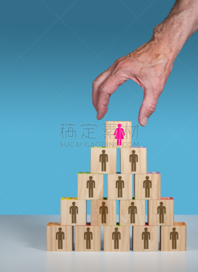 领导能力,男性,手,女性,人的头部,垂直画幅,留白,工作场所,经理,责任