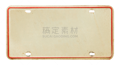 古老的,牌照,留白,新的,水平画幅,无人,职权,交通,长方形,金属