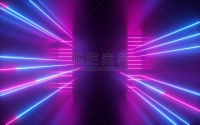 空的,夜总会,紫外线,网络空间,背景,时尚,霓虹灯,激光,蓝色,抽象