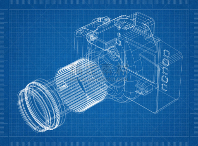 Camera blueprint – 3D perspective