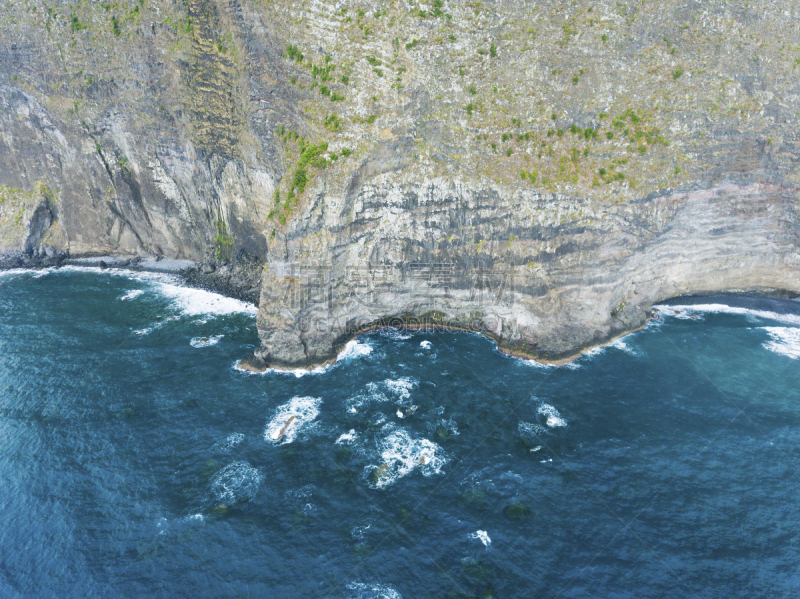 葡萄牙,波尔图达克鲁斯村,马德拉,海岸线,欧洲,白昼,风景,图像,海洋,无人