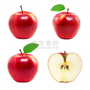 红色,苹果,形状,素食,无人,生食,果汁,特写,甜点心,白色