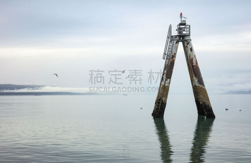 阿拉斯加,霍默,建筑结构,卡彻马克海湾,肯奈半岛,风景,图像,海洋,美国,北美