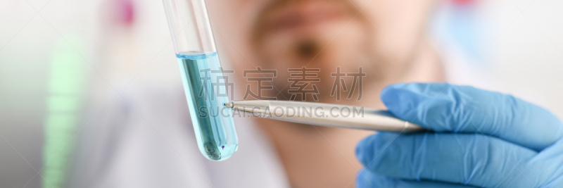 化学家,玻璃杯,男性,拿着,试管,装管,科学实验,家庭生活,实验室,营养品