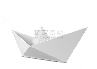 纸船,折叠的,水平画幅,绘画插图,符号,抽象,图像,船,海洋,折纸工艺