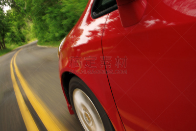 红色,侧面视角,汽车,天空,水平画幅,无人,领土行为,在边上,偏远的,户外