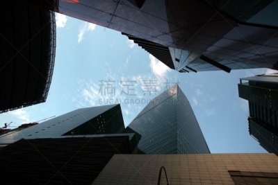 新加坡市,亚洲,城镇,水平画幅,新加坡,银行,无人,城市天际线,户外,城市
