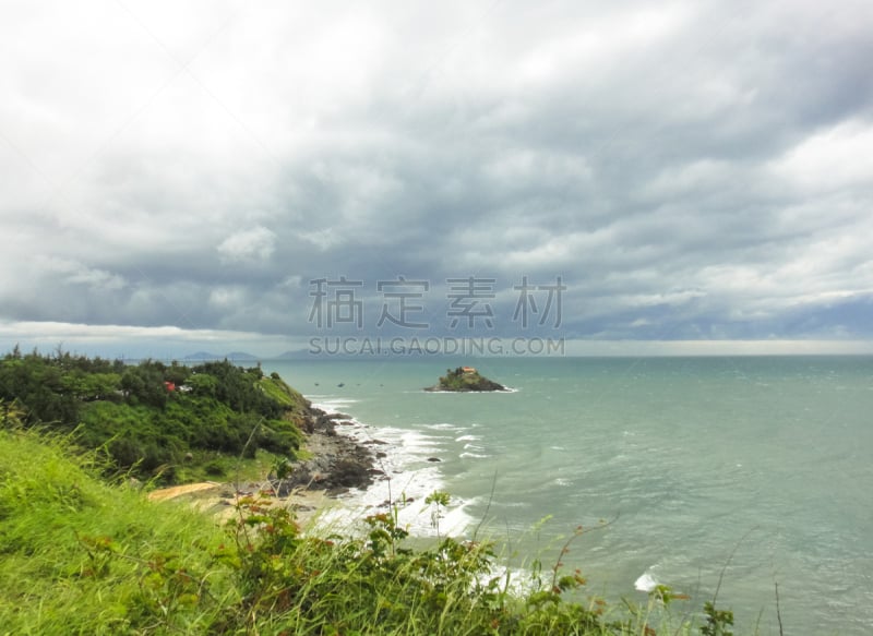 越南,海滩,头顿半岛,水平画幅,无人,户外,太平洋,海洋,摄影