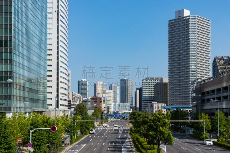 Streets and buildings around Toyosu２