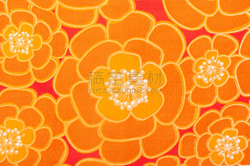 纺织品,仅一朵花,背景,能源,1972,1962,1960年-1969年,1970年-1979年,过时的,精纺棉布