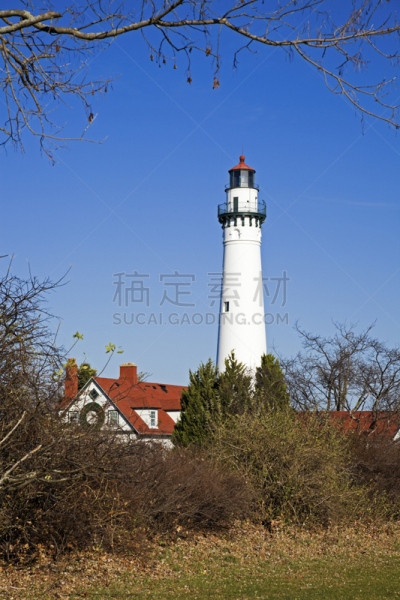 灯塔楼,风,铁路枢纽,垂直画幅,天空,美国,无人,蓝色,建筑外部,户外
