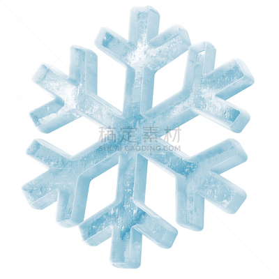 雪花,白色背景,冰,分离着色,计算机图标,美,新的,雪,无人