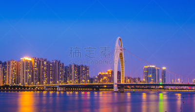 广州,天空,美,新的,水平画幅,无人,东亚,户外,现代,建筑业