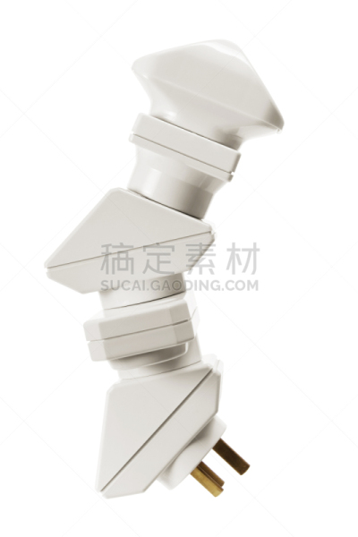 能源,垂直画幅,电插头,插座,无人,白色背景,背景分离,堆,叠,改变