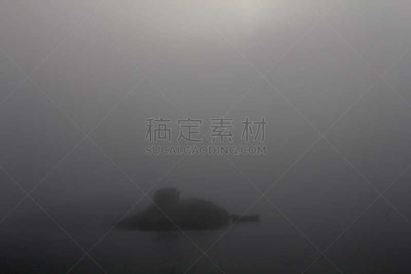 安静,水,群岛,水平画幅,偏远的,户外,德国北海地区,怪异,树荫,静水