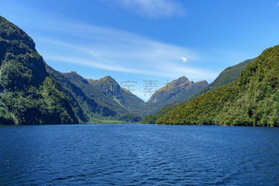 doubtful sound,峡湾,新西兰,船,南地大区,巨石,海岸线,南阿尔卑斯山脉,背景,岩石