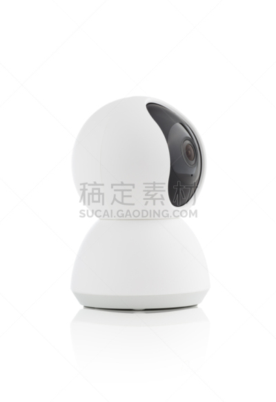 监视器,特写,无线技术,白色背景,相机,商务,安全,计算机,背景分离,技术