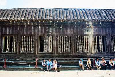 吴哥窟,柬埔寨,建筑外部,碧隆天神殿,高中舞会,高棉文明,吴哥,名声,雕像,废墟