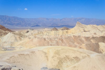 扎布里斯基角,美国,加利福尼亚,看风景,德所拉辛峡谷,帕纳明特山脉,死亡谷沙漠,岩层,莫哈韦沙漠,美