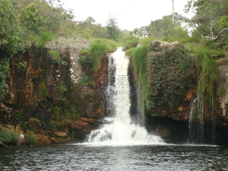 São Bento Waterfall - Chapada dos Veadeiros -  Alto Paraíso de Goiás - Brazil