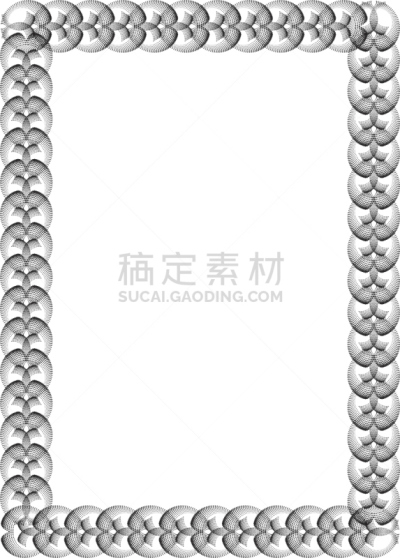 垂直画幅,边框,抽象,黑白图片,连结环,（血管、淋巴管、神经等的）丛,无人,绘画插图,文档,金属丝
