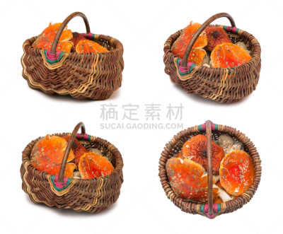 蘑菇,篮子,舞台,毒蝇菇,自然,褐色,水平画幅,秋天,无人,有毒生物体