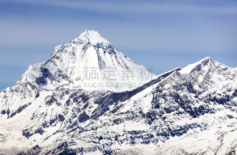 道拉吉利峰,山口,山,洛杉矶,看风景,serac,安纳普纳生态保护区,安娜普娜环线,珠穆朗玛峰,安娜普娜山脉群峰