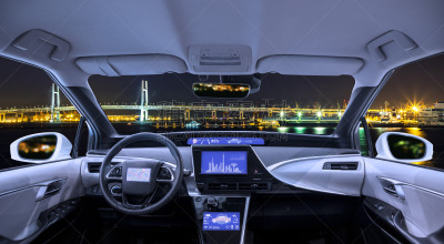汽车,都市风景,城市,显示器,空的,全景,表格,看,正下方视角